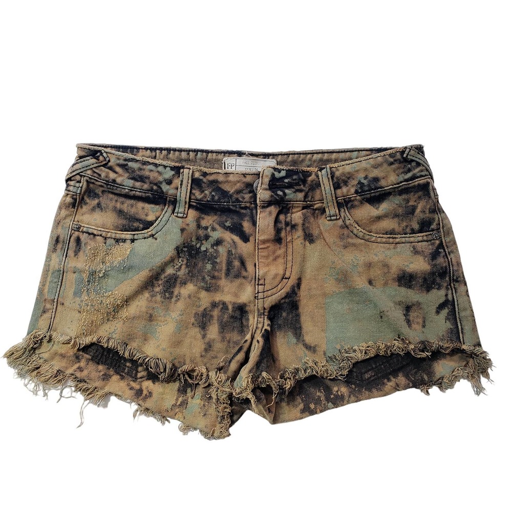 Free People Tie Dye Shorts Size 26